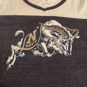 US Navy Midshipmen 3/4 sleeve shirt